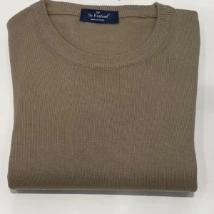 KERSO - Maglia Girocollo Regular Fit - BEIGE