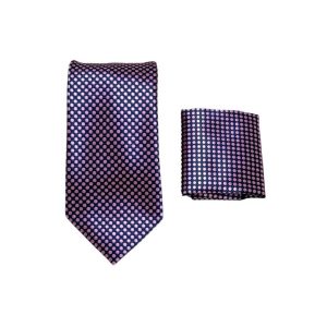 Cravatta con Fazzoletto - FUXIA