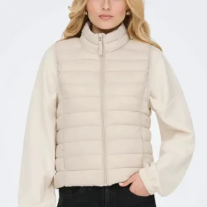 ONLY - Gilet 100gr - BEIGE