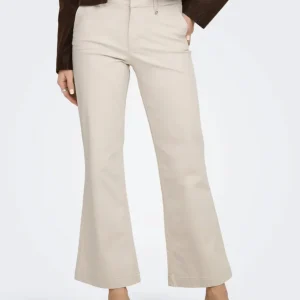 ONLY - Pantalone Trombetta - PANNA