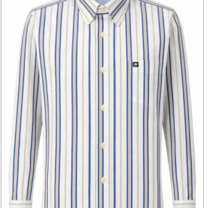 KERSO - Camicia b.d fantasia - BEIGE