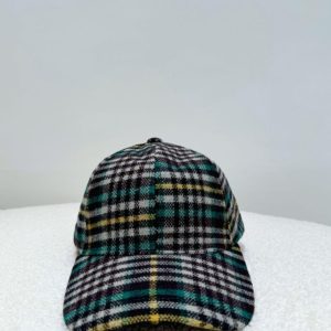 Cappello Uomo Quadri - SENAPE