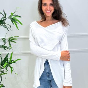 KERSO - Maglia Incrocio - BIANCO