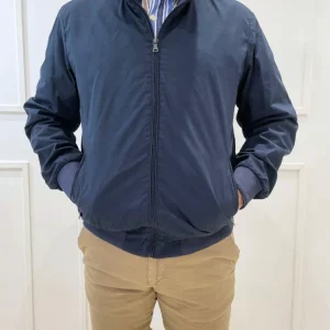 Giubbino corto mod. bomber - BLU