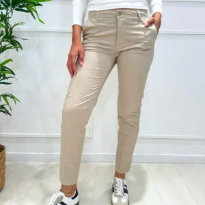 SUSY MIX - Pantalone Chinos - BEIGE