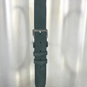 Cintura Uomo Scamosciata - VERDE