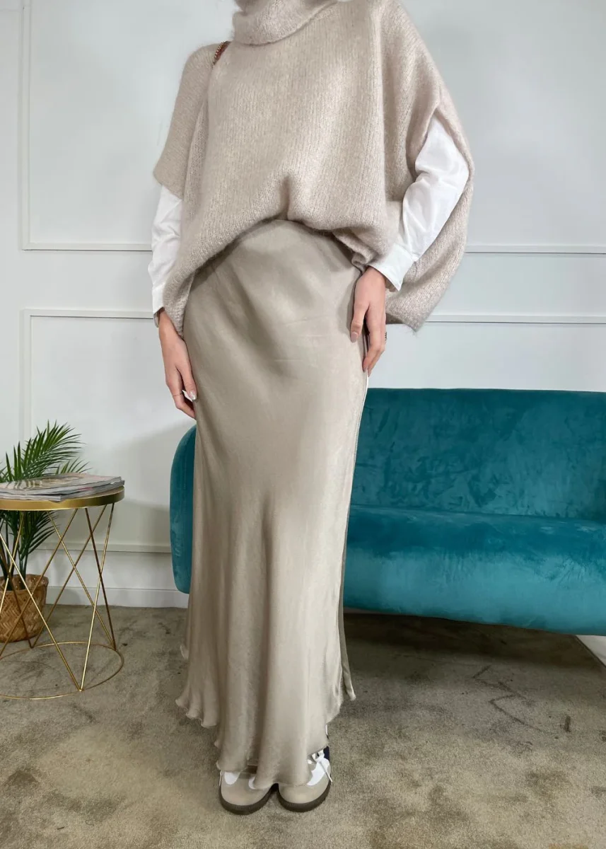 KERSO - Gonna Raso - BEIGE