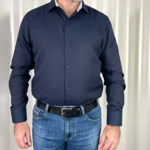 Camicia Collo Classico - BLU