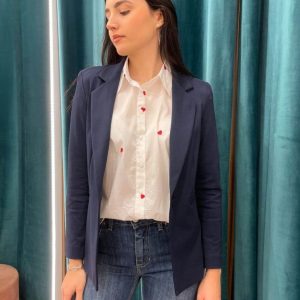 SUSY MIX - Giacca 1 Bottone - BLU