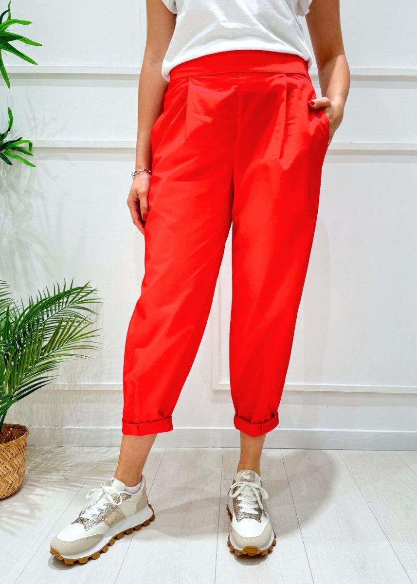 SUSY MIX - Pantalone Pences - ROSSO