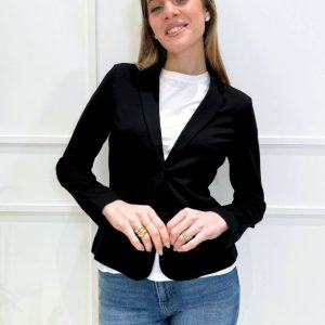 ONLY - Giacca Felpa - NERO