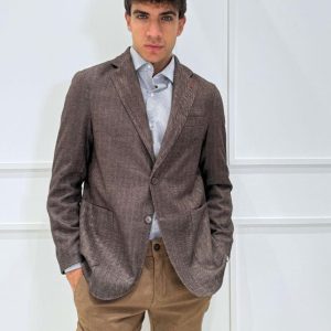 Giacca Spinata - MARRONE