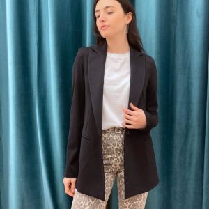 SUSY MIX - Giacca Felpa - NERO