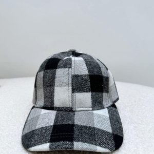 Cappello Uomo Quadri - NERO