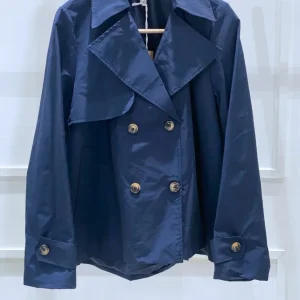 KERSO - Trench Corto - BLU