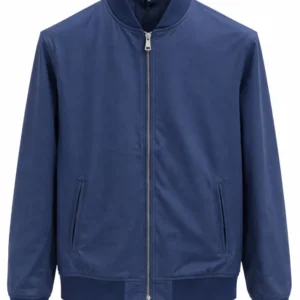 KERSO - Giubbino scamosciato - BLU