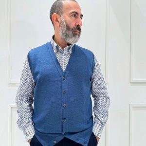 Gilet Bottoni - DENIM