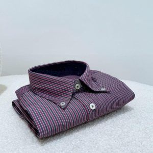 Camicia B.D Regular - BORDEAUX