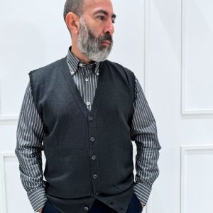 Gilet Bottoni - GRIGIO