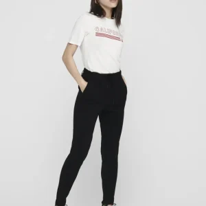 ONLY - Pantalone Laccio - NERO