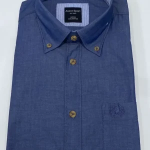 kerso - camicia b.d regular fit - denim