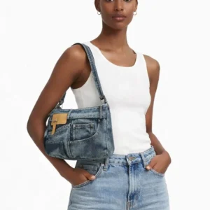 KERSO - Borsa Jeans - DENIM