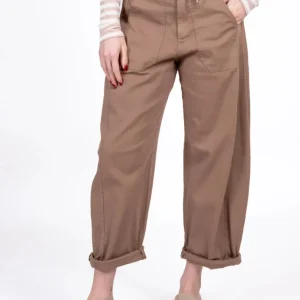SUSY MIX - Pantalone Ovetto - TABACCO
