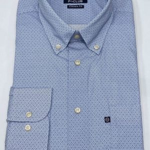 kerso - camicia b.d regular fit - celeste
