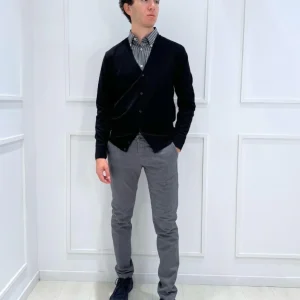 Cardigan Bottoni - NERO