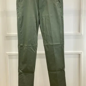 KERSO - Pantalone Tasca Classica Regular Fit - VERDE MILITARE