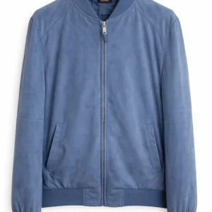 KERSO - Giubbino scamosciato - DENIM