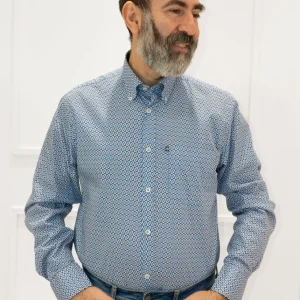 kerso - camicia b.d regular fit - beige