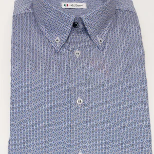 kerso - camicia b.d slim - fango