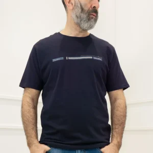 Coveri - T-Shirt m/m stampa - BLU