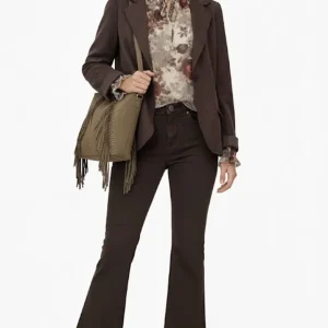 KERSO - Jeans Trombetta - MORO