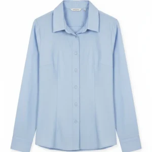 KERSO - Camicia - CELESTE