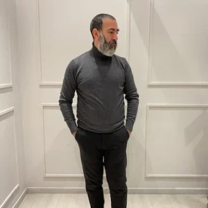 Maglia Dolcevita - ANTRACITE