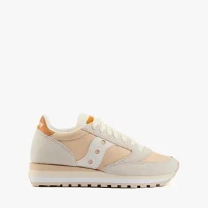 Sneaker Jazz Triple ivory/cream