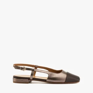 Slingback flat bicolor