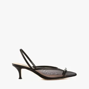 Slingback rete nero