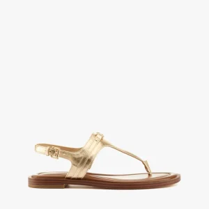 Sandalo infradito Mandy pale gold