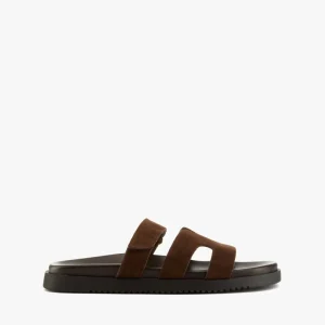 Ciabatta Missile-e dark brown suede