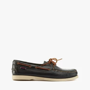 Mocassino Portland martellato blue navy