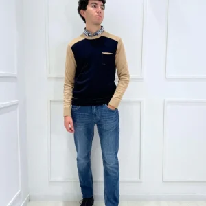 Maglia Girocollo Cranberry - BLU