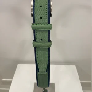 kerso - cintura scamosciata - verde acqua