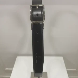 roncato - cintura classica reversibile - nero