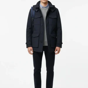 KERSO - Giubbotto Tasche - BLU