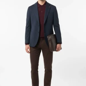 KERSO - Pantalone Tasca Classica - MARRONE