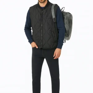 kerso - gilet reversibile - nero