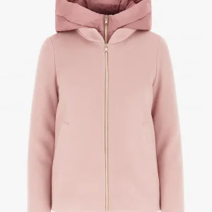 giaccone imbottito in panno soft